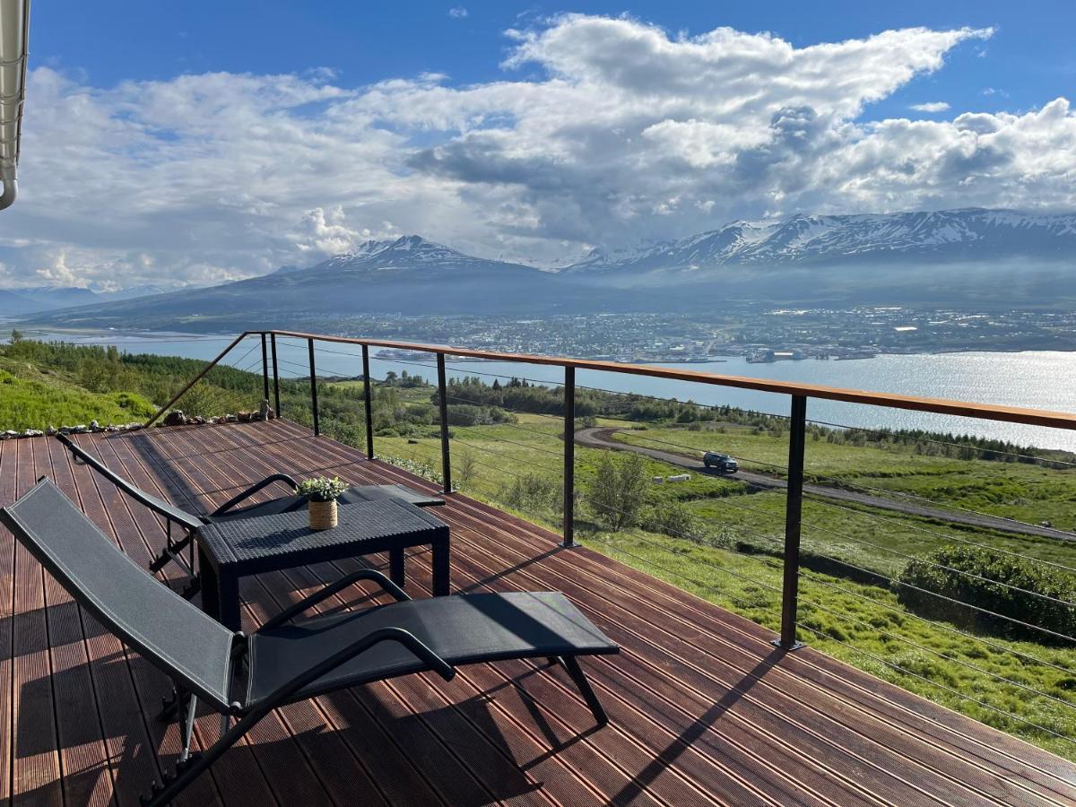 Akureyri - Cabin With An Amazing View Vila Exterior foto